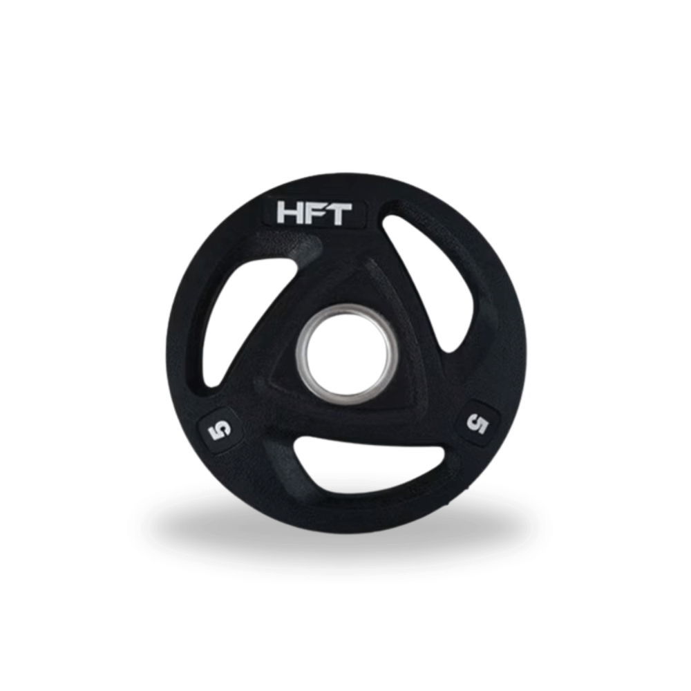 แผ่นยกน้ำหนักบาร์เบล HOMEFITTOOLS 5 KG 1 แผ่น